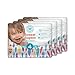 Honest Baby Diapers, Painted Feathers, Size 4, 116 Count
