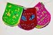 Altar for The Dead. Multicolor Mexican Papel Picado Dia de Los Muertos Decoration Small Size Tissue Banner. 3 Pack