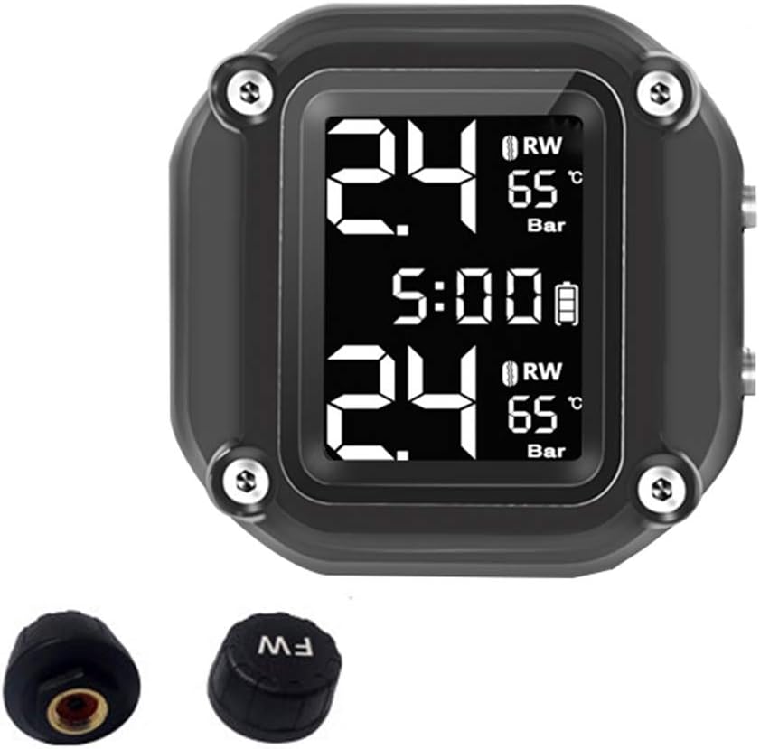 Motorcycle Realtime Tire Pressure Monitoring System Amazon.in