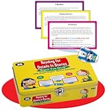 Reading for Details in Stories Fun Deck with Secret Decoder - Super Duper Educational Learning Toy for Kids