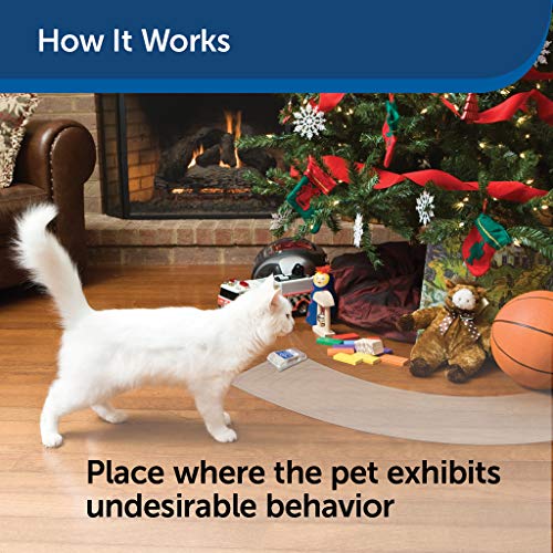 PetSafe ScatMat Indoor Pet Training Mat for Dogs and Cats, Curved Size 50 x 12 inch, Pet Proofing Mat - Thumbnail 3