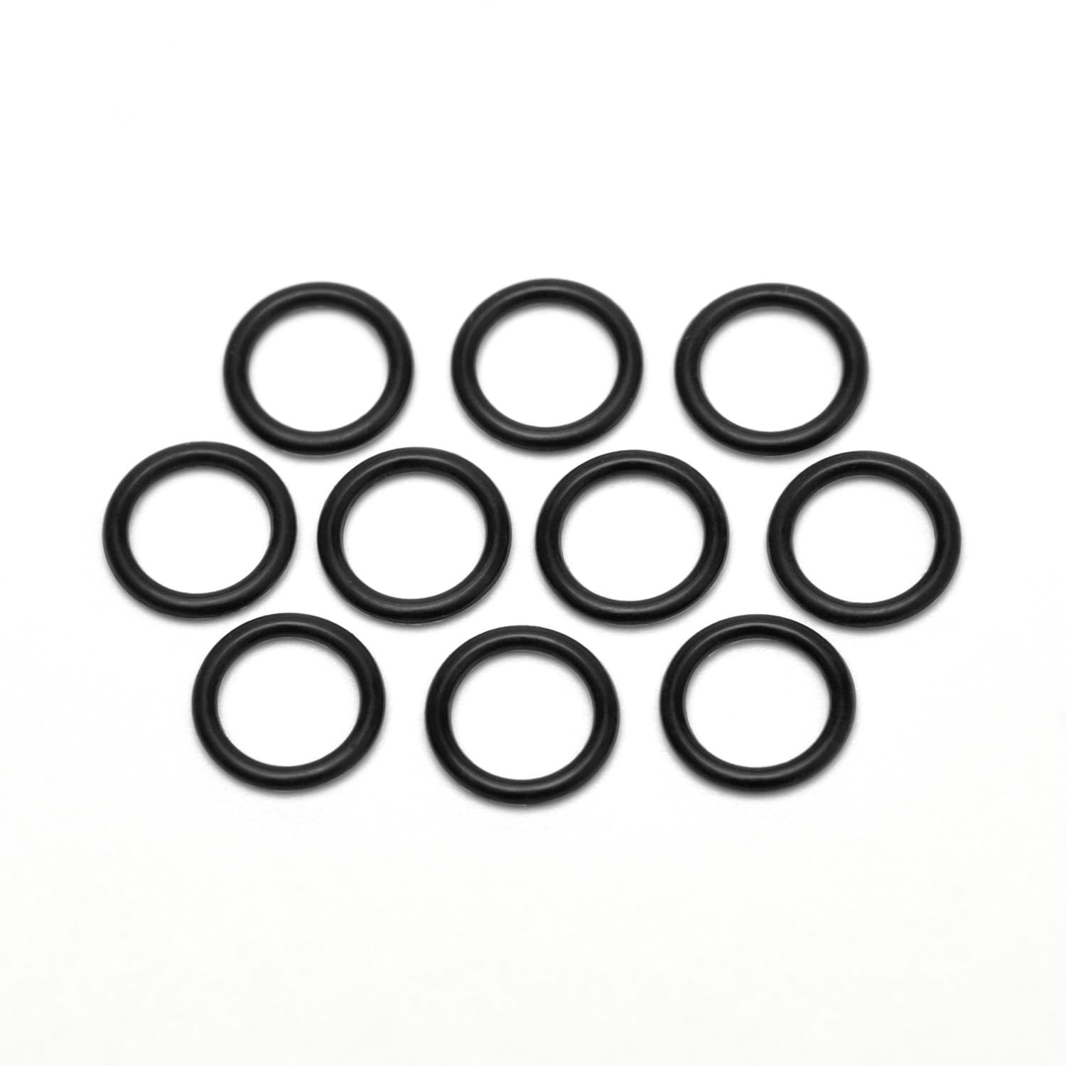 Set of 10 O Rings for Asvine V200 Fountain Pen in Black Color
