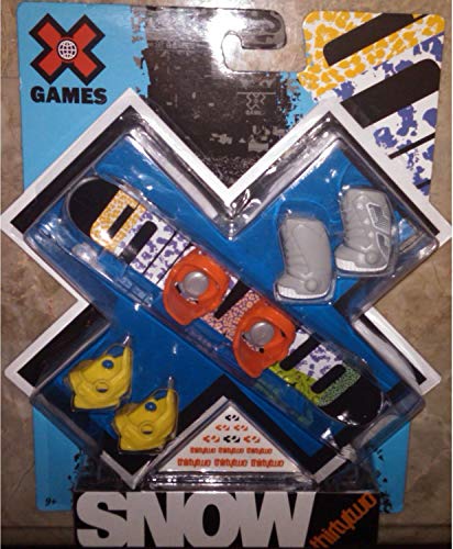 X Games Fingerboard Snowboard 32 Eighties Snowboard / TM-Two Boots