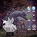 Meetrip Unicorn Lights, 3D Night Light for Kids, 7 Colors Touch Table Desk Lamps, LED Vision Illusion Lighting with USB, Baby Bedroom Sleep Lamp, Birthday Party for Children
