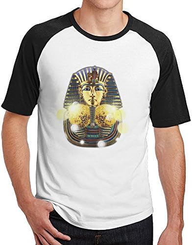 Z Cheing Raglan T Shirt Short Sleeves Crewneck For Man Golden Mask Of Egyptian AnticGift
