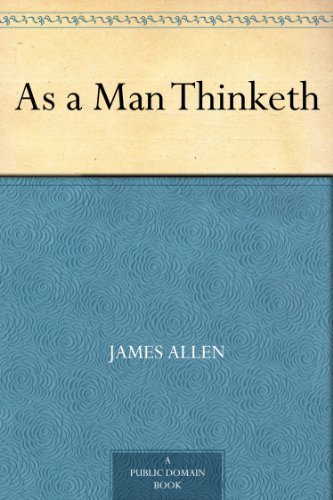 Cover of As a Man Thinketh