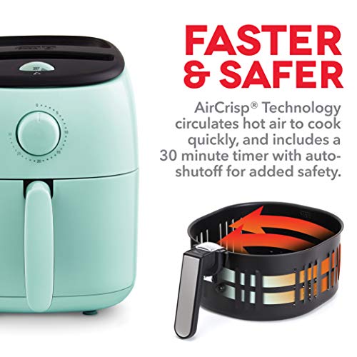 DASH TastiCrisp™ Electric Air Fryer Oven Cooker with Temperature