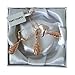 FAIRY COUPLE Tear Drop Filigree Floral Necklace and Earring Set Hook Jewelry Set S76