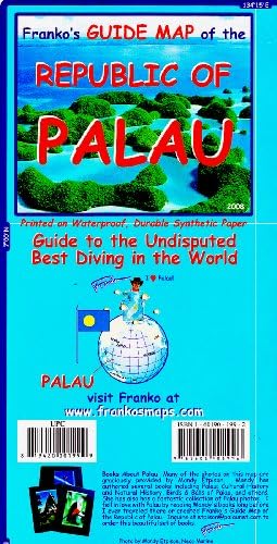 Franko's Guide Map of the Republic of Palau