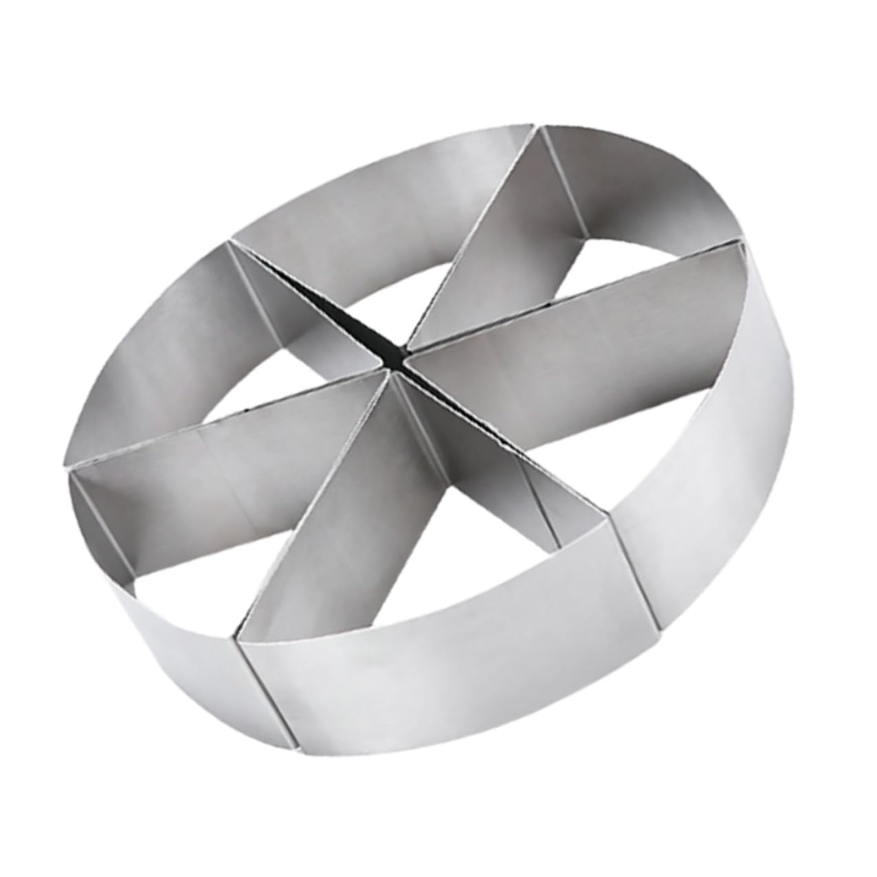 UPKOCH 6Pcs Cake Divider Round Cake Portion Marke Pie and Cake Mousse Biscuit DIY Baking Mold