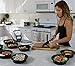 inevifit Meal Prep Bowls Premium Quality Food Containers, BPA Free, Reusable, Durable 28 oz. Stackable 10 Pack Meal Prep, Microwavable & Dishwasher Safe with Leak Resistant Technology