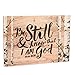 P. Graham Dunn Be Still Birch Trees 5 x 7 Small Wood Plank Design Plaque Sign