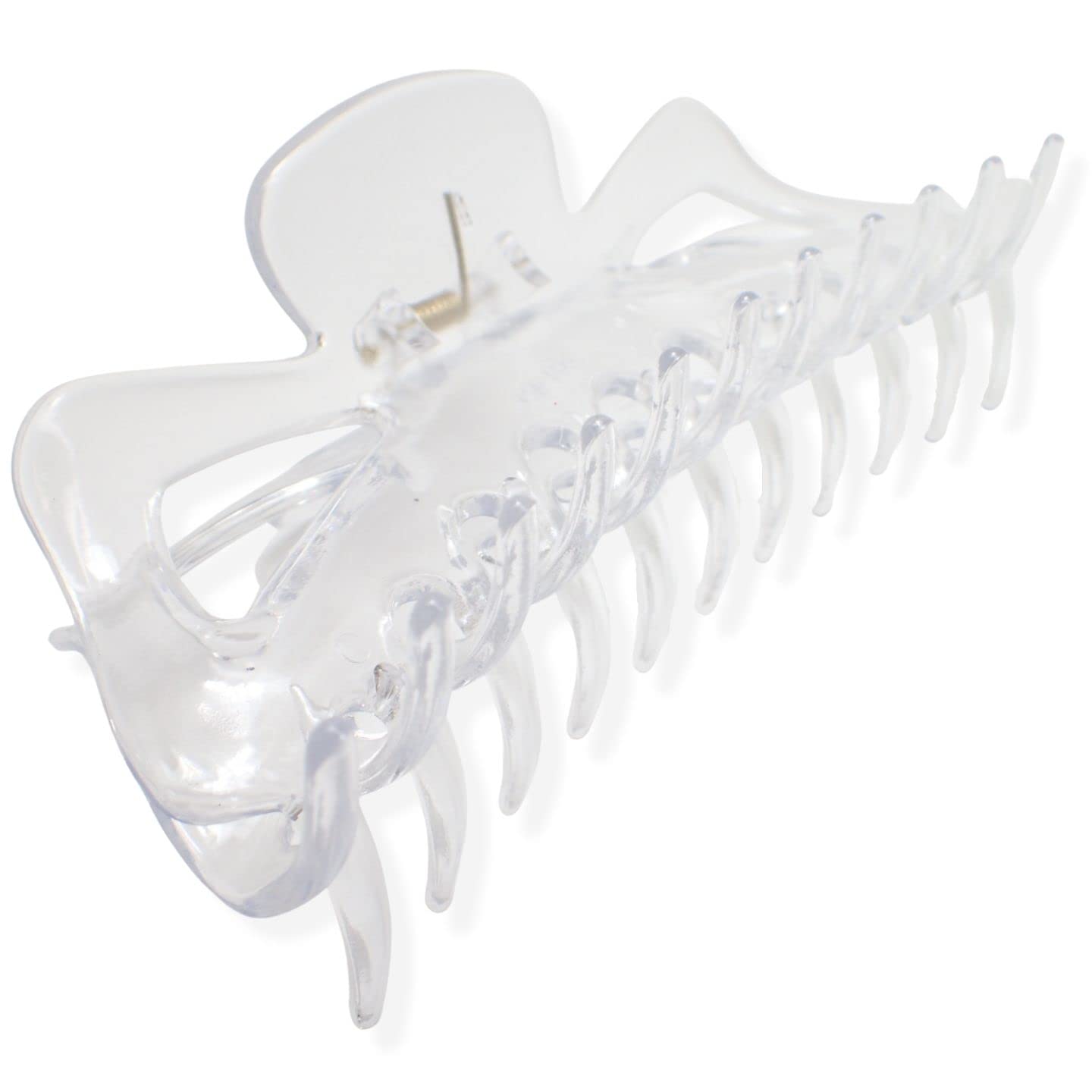 Topkids Accessories Hair Accessories for Women Hair Claw Clips Hair Clips Butterfly Hair Clips 14cm / 5.5" (Clear/Transparent)