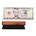 ZEUS Palm Beard Brush for Men, Soft 100% Boar Bristles, Gently Detangles, Smooths & Conditions Facial Hair, German-Made Pear Wood Handle (G92)