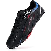 DEORUMN Indoor Soccer Shoes Mens Womens Futsal Shoes Turf Soccer Shoes
