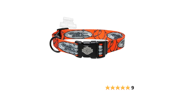 harley davidson dog collars amazon