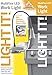 Light It! By Fulcrum, 6-LED Clip On Desk Lamp, Wireless, Silver