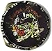 1 X Fab Detailed Crowned King Skeleton Skull Design Novelty Metal Spice Grinder Pollen Screen