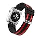 For Apple Watch Band, Copbis Silicone and Sport Replacement Wristband with Stripes for Iwatch Bands