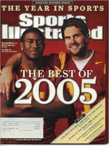 sports illustrated december 26 2005 reggie bush matt leinart usc trojans cover best of 2005 sports illustrated amazon com books matt leinart usc trojans cover
