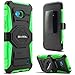 Lumia 640 Case, Evocel [New Generation Series] Belt Clip Holster, Kickstand, & Dual Layer for Microsoft Lumia 640, Green (EVO-NK640-XX12)