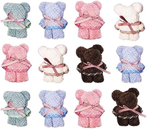 Amycute タオルハンカチ プチギフト ハンカチ ベアー ハンドタオル かわいい ギフト 景品 退職 結婚式 お返し 粗品 12個 Cybermondayサイバーマンデー21 Amycute タオルハンカチ プチギフト ハンカチ ベアー ハンドタオル かわいい ギフト 景品 退職 結婚式 お返し 粗品 12個 Cybermondayサイバーマンデー21