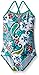 Kanu Surf Girls 1 Piece Swimsuit, Summer Dream Green Paisley, 8