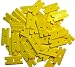 Mini Scraper 1 Pack (100pcs) 2X-Plus Double Edged Plastic Razor Blades with a Thicker and Thinner Edges
