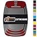GORILLA GRIP Original Reversible Cutting Board (3-Piece), BPA Free, Juice Grooves, Larger Thicker Boards, Easy Grip Handle, Dishwasher Safe, Non-Porous, Extra Large, Kitchen (Set of Three: Gray/Red)