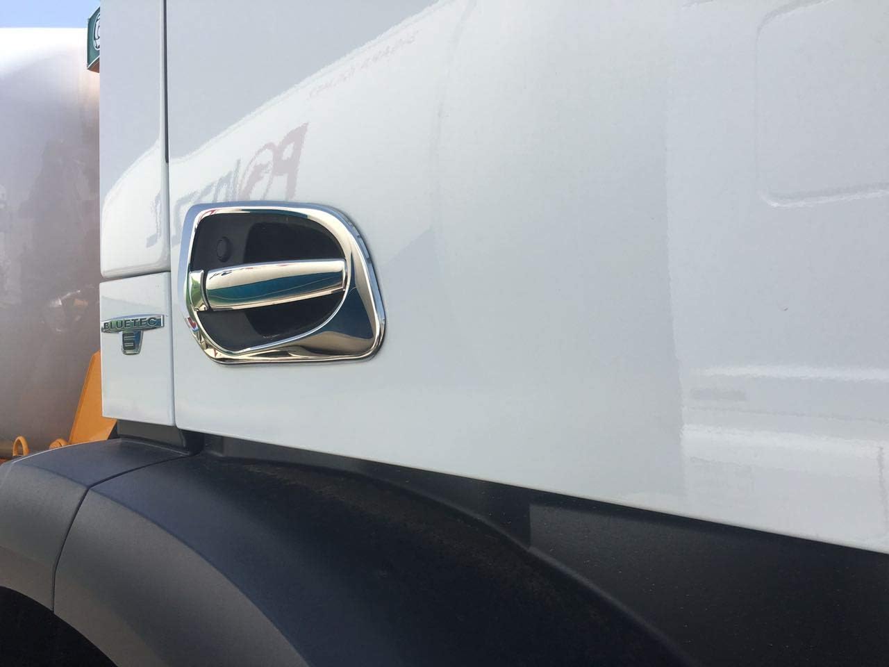 Links und Rechtsspiegel Edelstahl Griff Tür Chrom Abdeckungen für Arocs