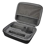 co2CREA Hard Travel Case for Amope Pedi Perfect Foot File-Electronic Pedicure Tool fits Replacement Roller Heads/O'Keeffe's Healthy Feet/Working Hands Jar Cream