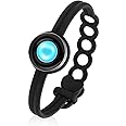 TOTWOO Single Touch Bracelets for Couples, Light up & Vibration for Love Couples | Long Distance Relationship Gifts for Girlfriend, Mother-Daughter, Sisters Bluetooth APP Set Up Pairing Jewelry