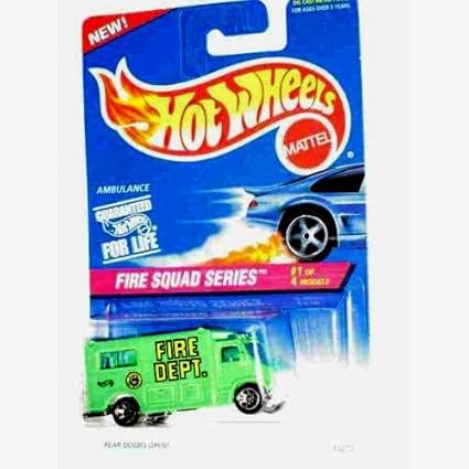 hot wheels fire squad series