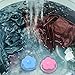Pet1997 4PC Washing Machine Universal Float, Filter Bag Laundry Ball, Floating Pet Fur Catcher Filtering Hair Removal Device Wool Cleaning Supplies (2Pink + 2Blue)