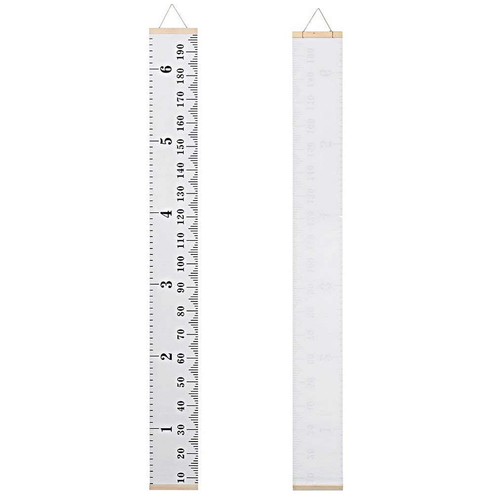 Napravi Rs Decoration De La Maison Toises Toile Decoration Murale A Suspendre A Mesurer Regles Amovible Hauteur Et Tableau De Croissance Pour Chambre Denfant Decoration Leeq Bebe Toise Toise Pour Enfants