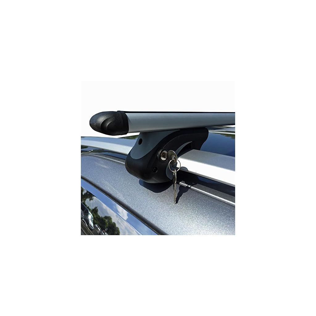 Barres de toit en aluminium VDP XL135 compatibles avec
