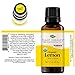 Plant Therapy Organic Lemon Essential Oil 100% Pure, USDA Certified Organic, Undiluted, Natural Aromatherapy, Therapeutic Grade 30 mL (1 oz)