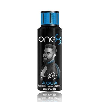 One 8 by Virat Kohli AQUA Perfume Body Spray For Men, 200 ml