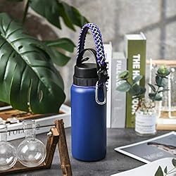 QeeCord Paracord Handle Compatible with Hydro Flask