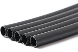 ELECFUN 3/32 Inch Waterproof Heat Shrink Tubing Roll, 3:1 Marine Grade Adhesive Lined Heat Shrink Tube, Dual Wall Sealing Oil