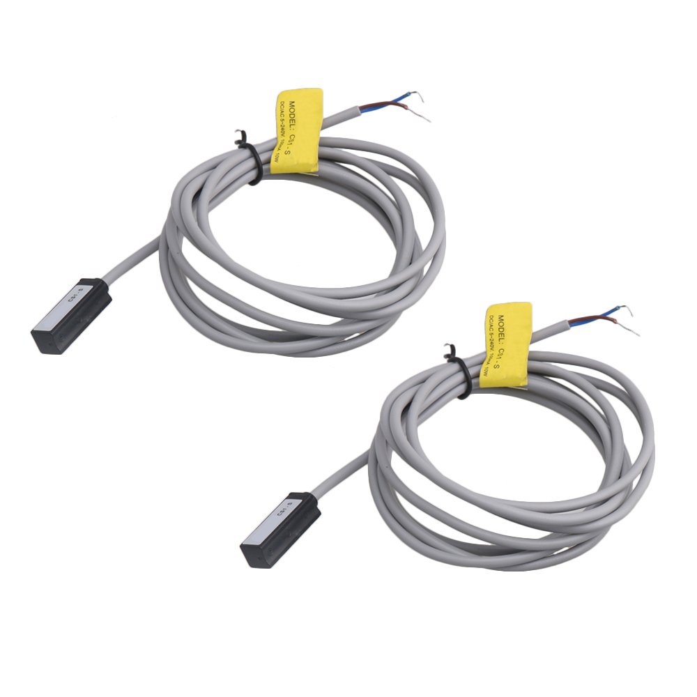 Yibuy 2 interruptores magnéticos de inductor CS1S, normalmente