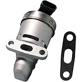 KEYOOG EGV612 E-G-R Valve w/Gasket (For 3.1L/3.4L/3.5L) Fit For 00-05 Bu-ick Century 02-07 Rendezvous /05-09 Chevy Equinox 00-06 Malibu /01-05 Po-ntiac Grand Am (Replaces OE# 12581876)