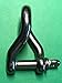 US STAINLESS Stainless Steel 316 Twist Shackle 1/4