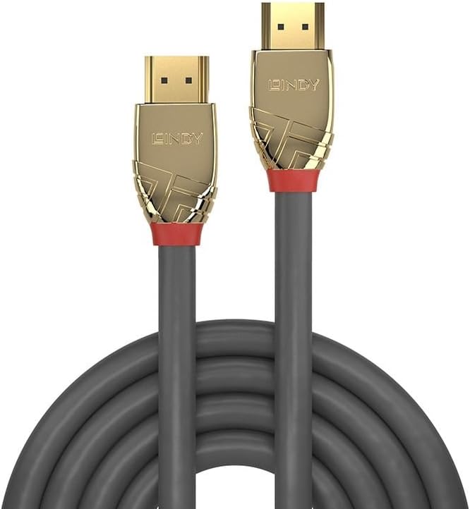 Lindy 7.5m Standard HDMI Cable, Gold Line, Premium Design, Gold Plated, with Ethernet - Image 3