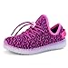 Green Hope-Rise Field LED Flashing Sneakers Light Up Sport Shoes for Boys Girls DQ588