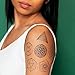 Tattly Temporary Tattoos Sacred Geometry Sheets, Scented, 0.43 Ounce