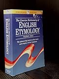 The Concise Dictionary of English Etymology, Skeat, Walter W., 0788191616