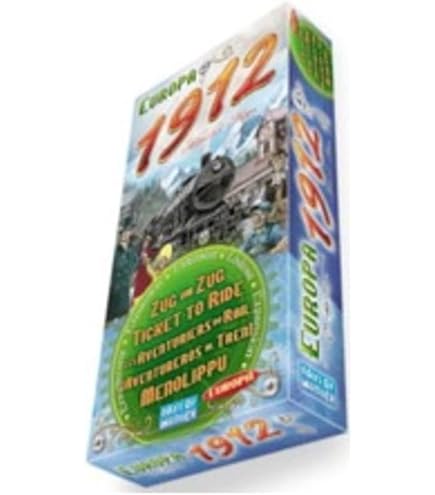 Amazon.com: Gamegenic Ticket to Ride Europe Official Art Sleeves |  All-in-One Pack of 168 Card Sleeves | Card Game Holder