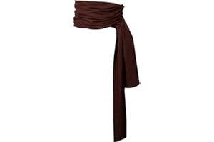 COSFLY Men Pirate Medieval Renaissance Large Sash Halloween Costume Waist Sash Belt Accessory