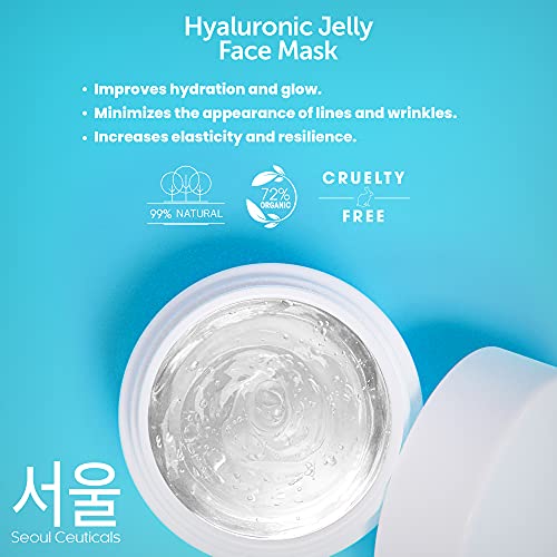 Korean Skin Care Hyaluronic Acid Jelly Mask Korean Face Mask Skincare